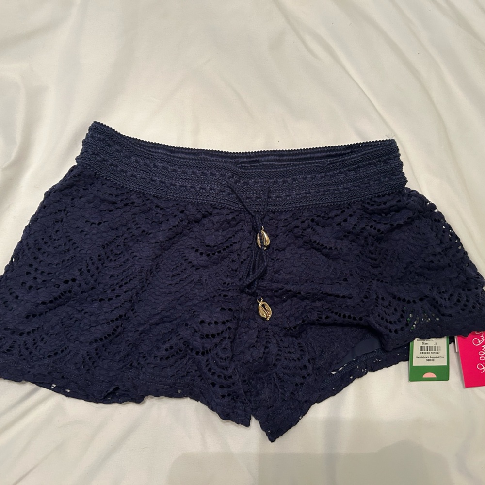 NTW Lilly Pulitzer lace shorts
